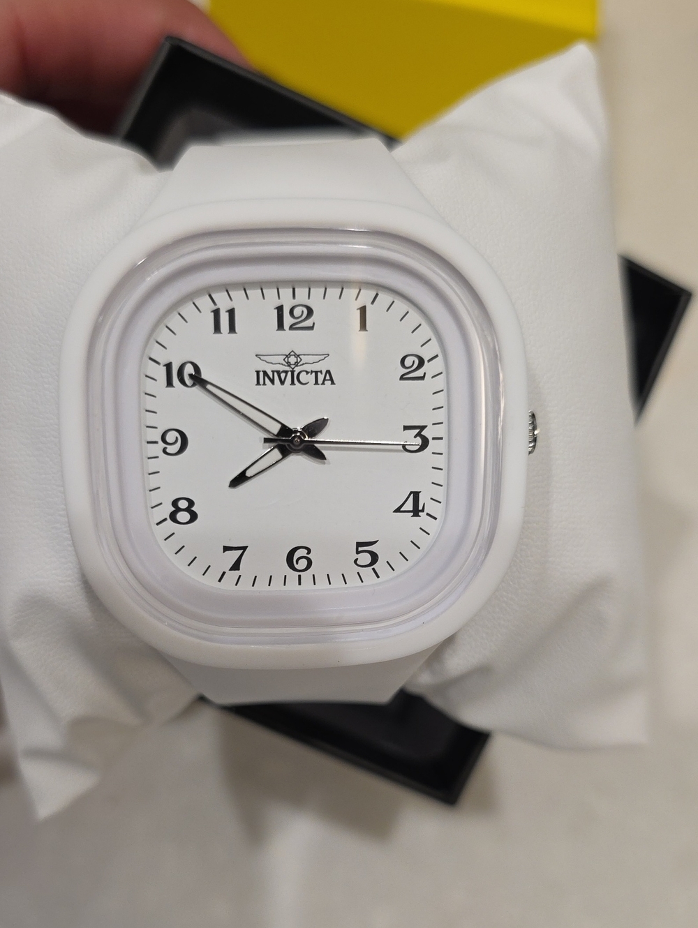 828m. Invicta Celestial Velvion Unisex Watch - 45.3mm, White (70386)